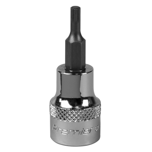 [SBS001] Sealey Premier Spline Socket Bit 3/8"Sq Drive M3