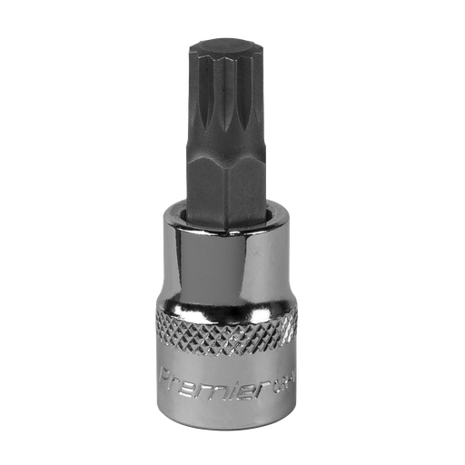 [SBS008] Sealey Premier Spline Socket Bit 3/8"Sq Drive M10