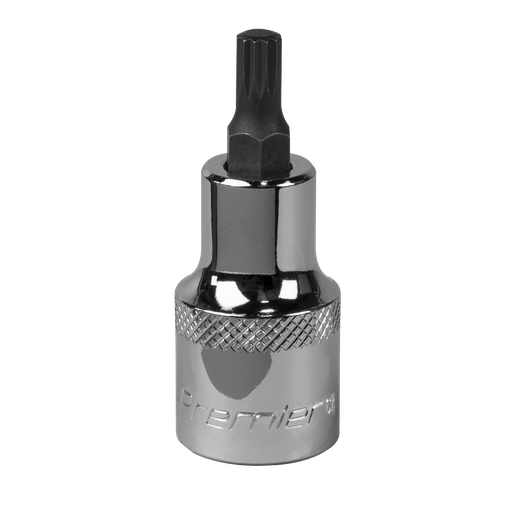 [SBS011] Sealey Premier Spline Socket Bit 1/2"Sq Drive M6