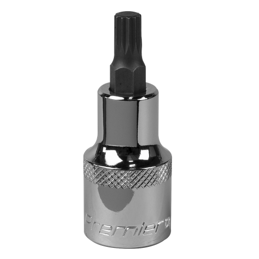 [SBS012] Sealey Premier Spline Socket Bit 1/2"Sq Drive M7