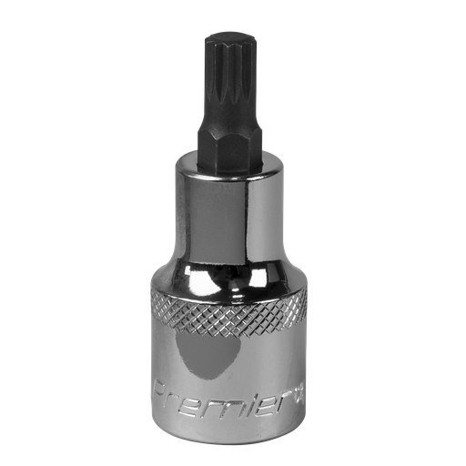 [SBS013] Sealey Premier Spline Socket Bit 1/2"Sq Drive M8