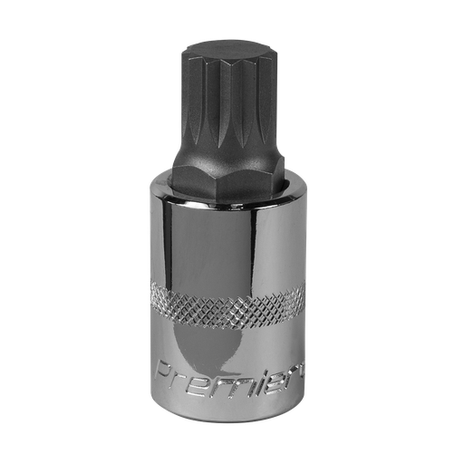 [SBS018] Sealey Premier Spline Socket Bit 1/2"Sq Drive M16