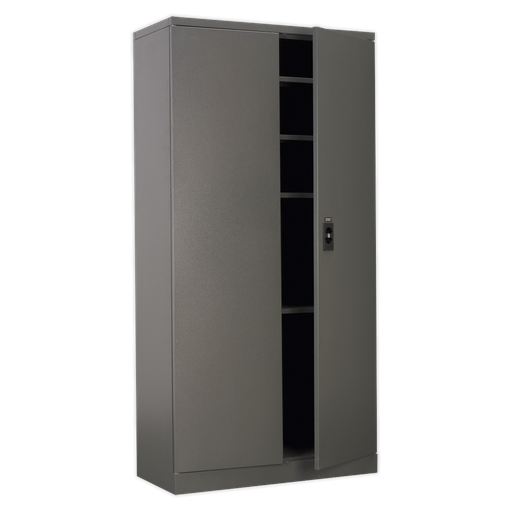 [SC01] Sealey Floor Cabinet 4 Shelf 2 Door