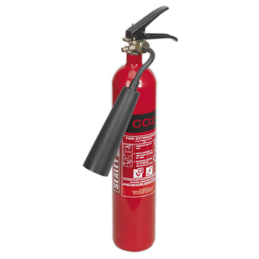 [SCDE02] Sealey Carbon Dioxide Fire Extinguisher 2kg