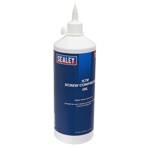 [SCPO1S] Sealey Screw Compressor Oil 1L