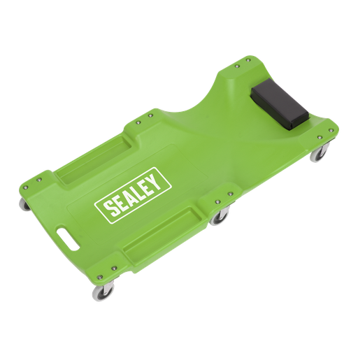 [SCR80HV] Sealey Composite Creeper with 6 Wheels - Hi-Vis Green