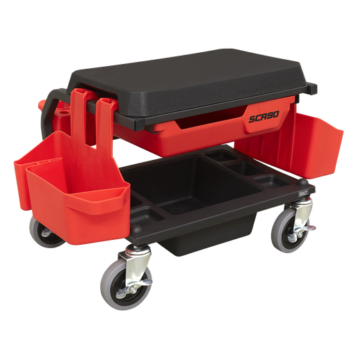 [SCR90] Sealey Mechanic's Deluxe Detailing Utility Seat