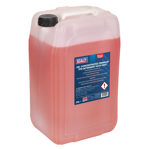 [SCS002] Sealey Concentrated TFR Premium Detergent with Wax 25L