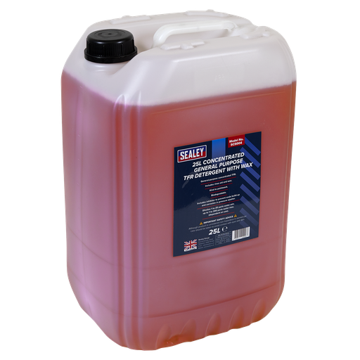 [SCS004] Sealey Concentrated TFR Detergent with Wax 25L