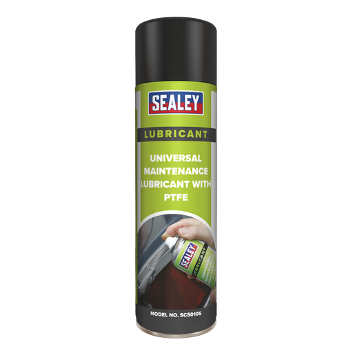 [SCS010S] Sealey Universal Maintenance Lubricant with PTFE 500ml