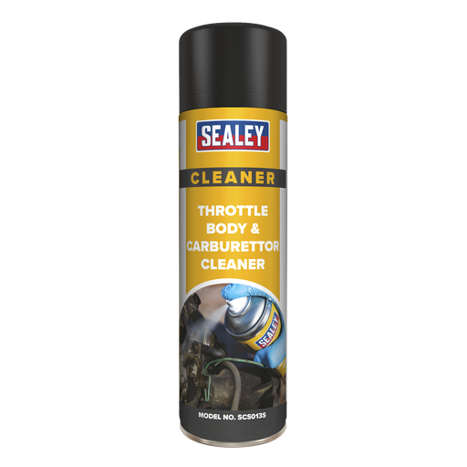 [SCS013] Sealey Throttle Body & Carburettor Cleaner 500ml - Pack of 6