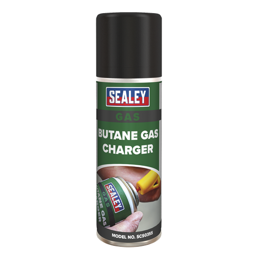 [SCS035] Sealey Butane Gas Refill 200ml - Pack of 6