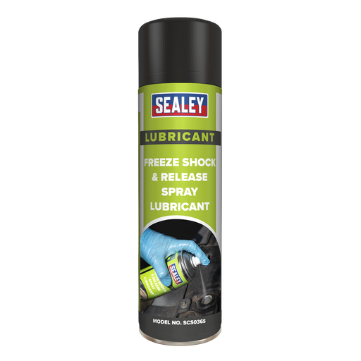 [SCS036S] Sealey Freeze Shock & Release Spray Lubricant 500ml