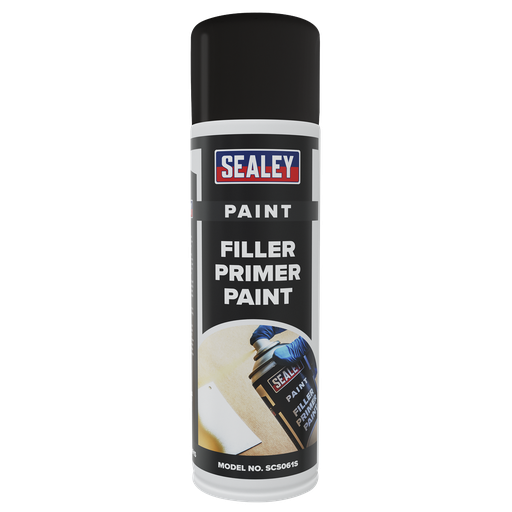 [SCS061S] Sealey Filler Primer Paint 500ml