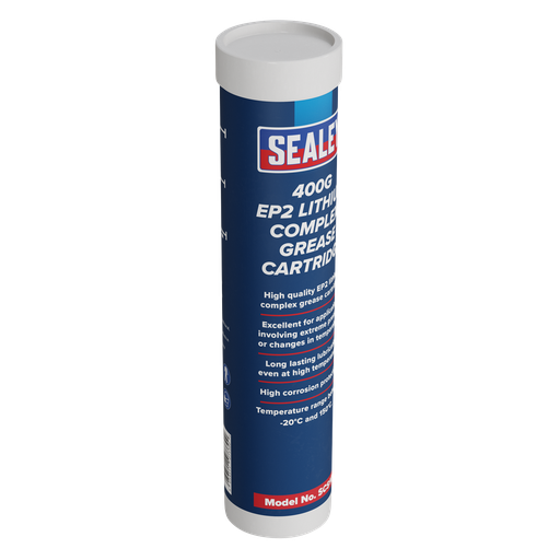 [SCS106] Sealey EP2 Lithium Complex Grease Cartridge 400g