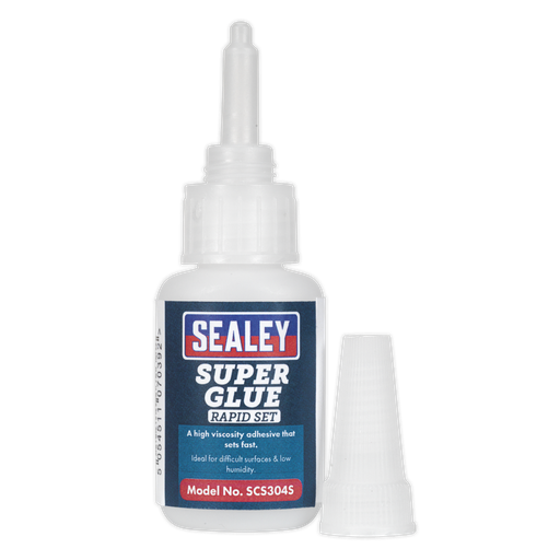 [SCS304S] Sealey Rapid Set Super Glue 20g