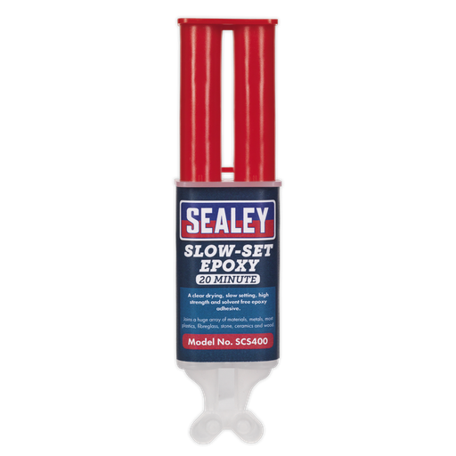 [SCS400] Sealey Slow-Set 20 Minute Epoxy Adhesive 25ml