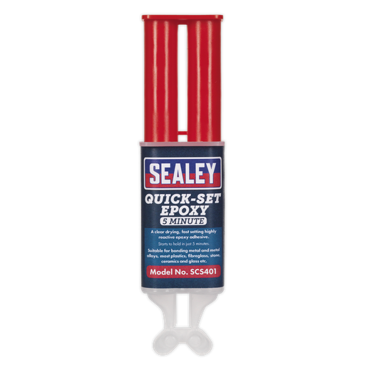 [SCS401] Sealey Quick-Set 5 Minute Epoxy Adhesive 25ml