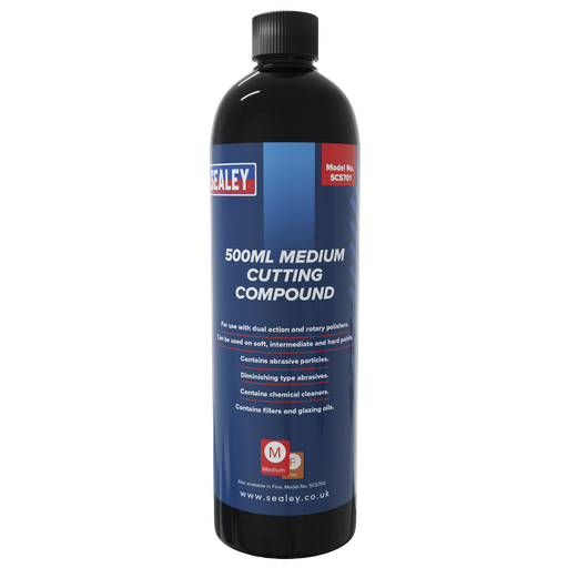 [SCS701] Sealey Medium Cutting Compound 500ml