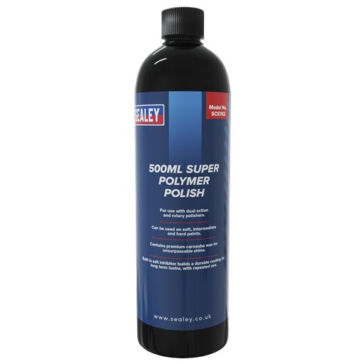 [SCS702] Sealey Super Polymer Polish 500ml