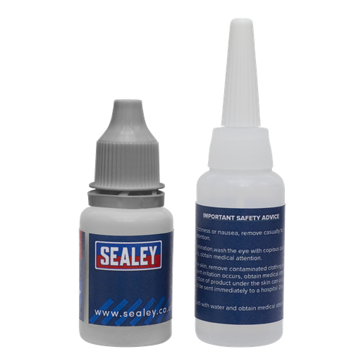 [SCS909] Sealey Fast-Fix Filler & Adhesive - Grey