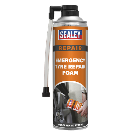 [SCSTR500] Sealey Emergency Tyre Repair Foam 500ml