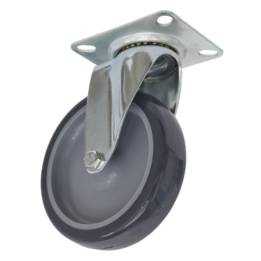 [SCW2100SP] Sealey 100mm Castor Wheel with Swivel Plate