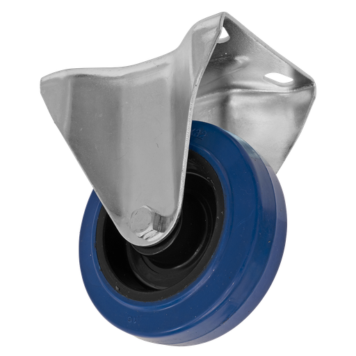 [SCW3100FPEM] Sealey 100mm Castor Wheel with Fixed Plate