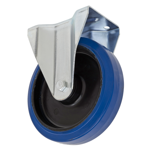 [SCW3160FPEM] Sealey 160mm Castor Wheel with Fixed Plate