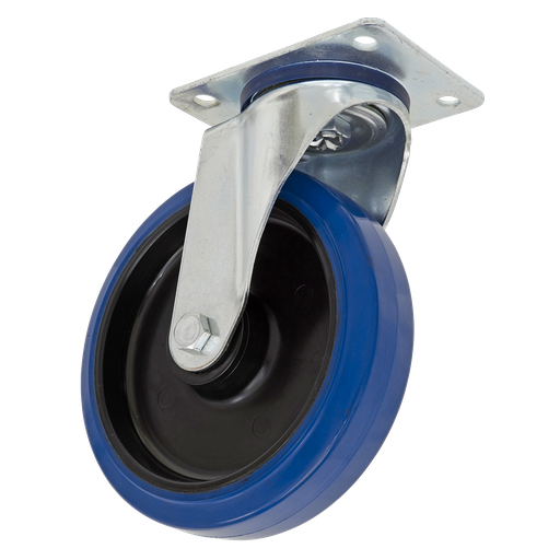 [SCW3200SPEM] Sealey 200mm Castor Wheel with Swivel Plate