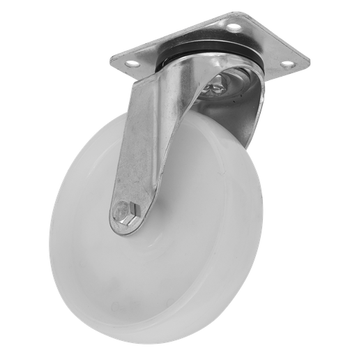 [SCW480SPEM] Sealey 80mm Castor Wheel with Swivel Plate