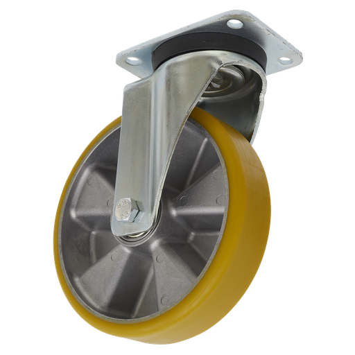 [SCW5200SP] Sealey 200mm Castor Wheel with Swivel Plate