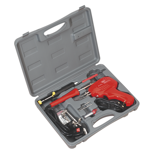 [SD300K] Sealey Soldering Gun/Iron Kit 230V 8pc
