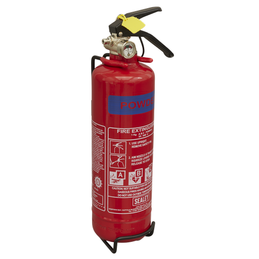 [SDPE01] Sealey Dry Powder Fire Extinguisher 1kg