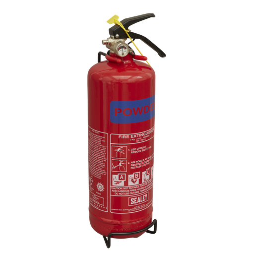 [SDPE02] Sealey Dry Powder Fire Extinguisher 2kg
