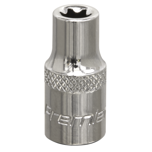 [SET004] Sealey Premier TRX-Star* Socket 1/4"Sq Drive E7