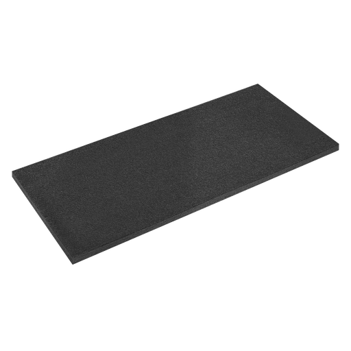 [SF30BK] Sealey Easy Peel Shadow Foam® 1200 x 550 x 30mm - Black/Black