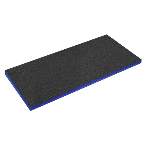 [SF50B] Sealey Easy Peel Shadow Foam® 1200 x 550 x 50mm - Blue/Black