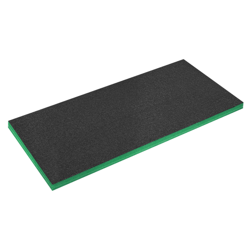 [SF50G] Sealey Easy Peel Shadow Foam® 1200 x 550 x 50mm - Green/Black