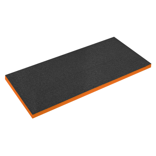 [SF50OR] Sealey Easy Peel Shadow Foam® 1200 x 550 x 50mm - Orange/Black