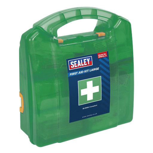 [SFA01L] Sealey First Aid Kit, Large - BS 8599-1 Compliant