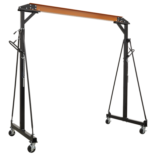 [SG1000] Sealey Portable Lifting Adjustable Gantry Crane 1 Tonne