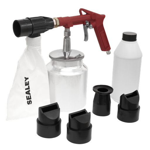 [SG10E] Sealey Air Recirculating Sandblasting Kit