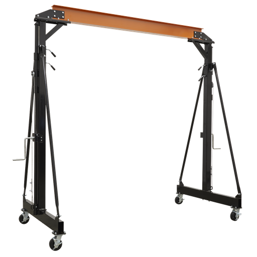 [SG2000W] Sealey Portable Lifting Adjustable Gantry Crane 2 Tonne