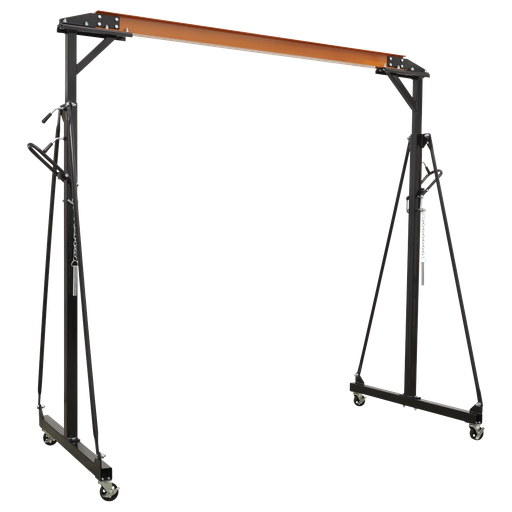 [SG500] Sealey Portable Lifting Adjustable Gantry Crane 0.5 Tonne