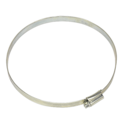 [SHC7] Sealey Zinc Plated Hose Clip 140-160mm - Pack of 10