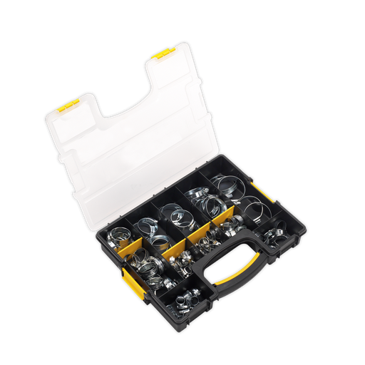[SHC85AC] Sealey Hose Clip Assortment 8-57mm 85pc