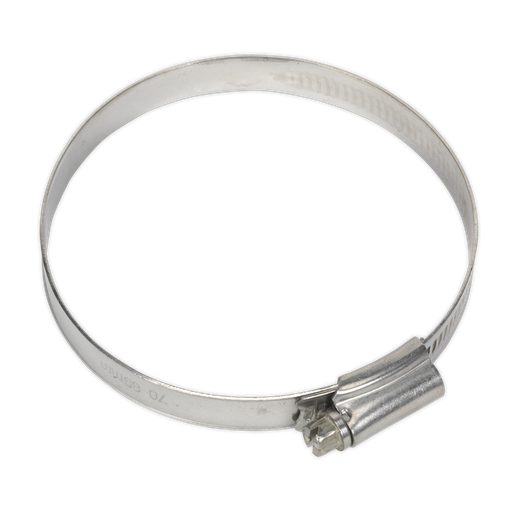 [SHCSS3X] Sealey Stainless Steel Hose Clip 70-89mm - Pack of 5