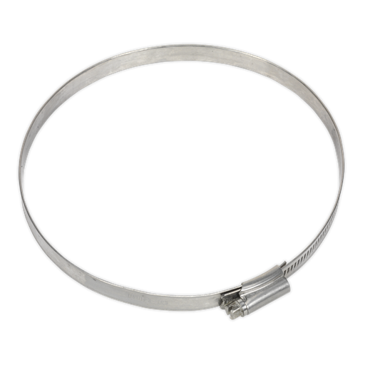 [SHCSS6] Sealey Stainless Steel Hose Clip 130-150mm - Pack of 5
