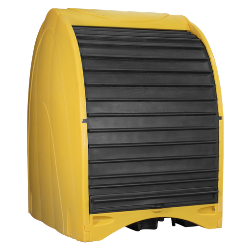 [SJ1010] Sealey 4 Drum Spill Pallet with Hardcover 485L Capacity